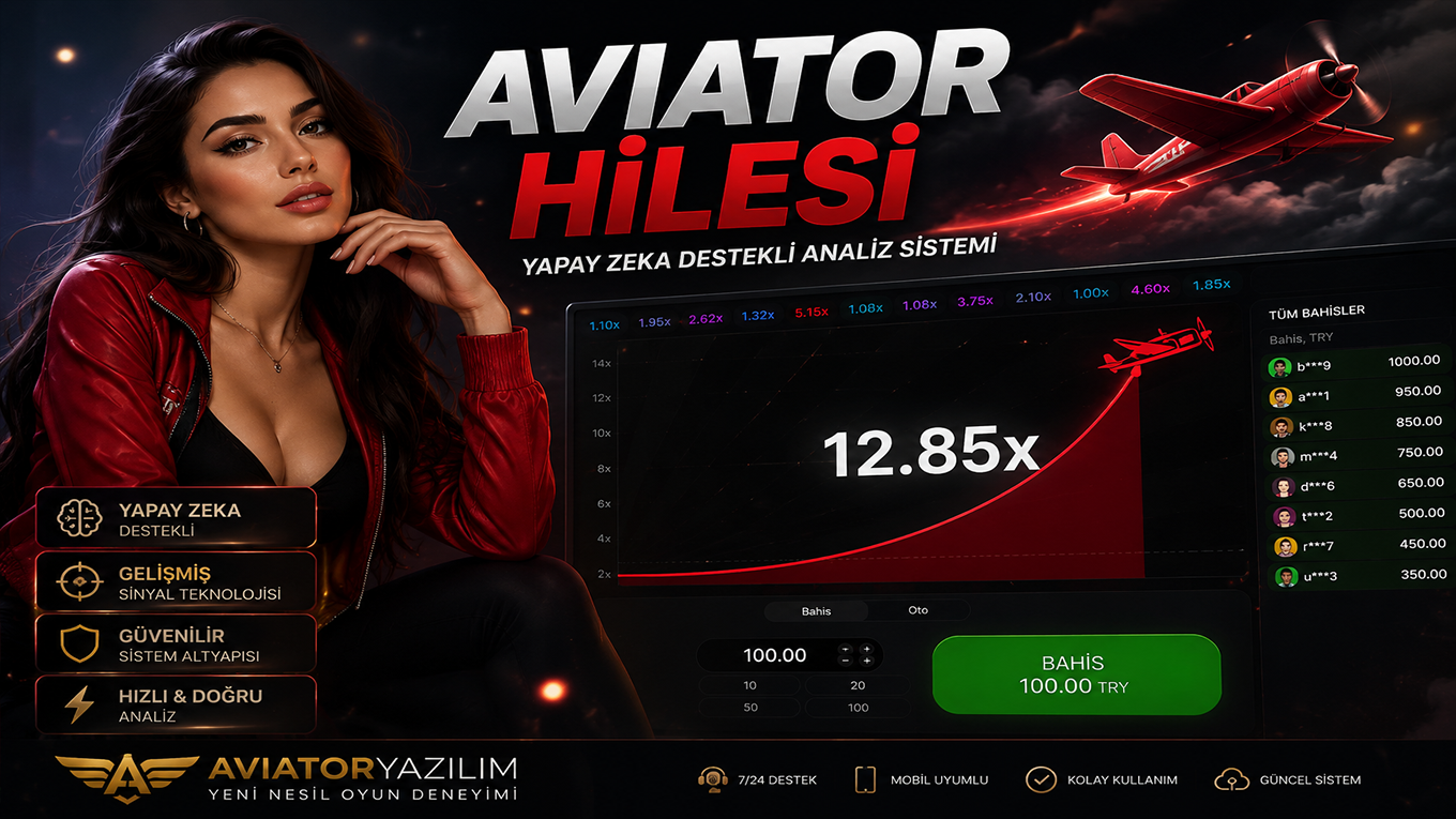 Aviator hilesi yapay zeka destekli yazılım sistemi